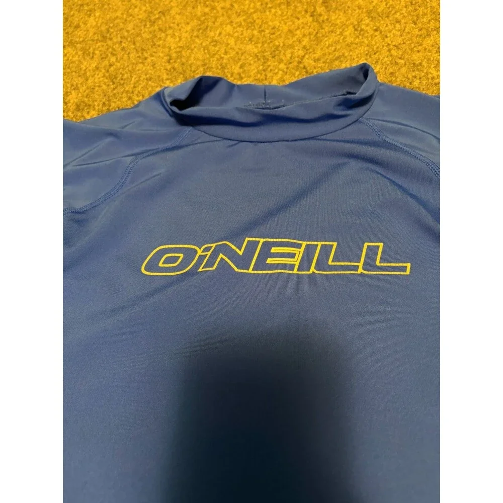 O'Neill Men's XL Blue Long Sleeve Rash Guard UPF 50+ Surf Swim Shirt